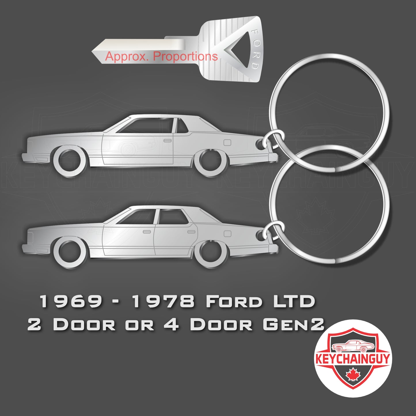 1969 - 1978 Ford LTD 2 Gen, 2 Door or 4 Door