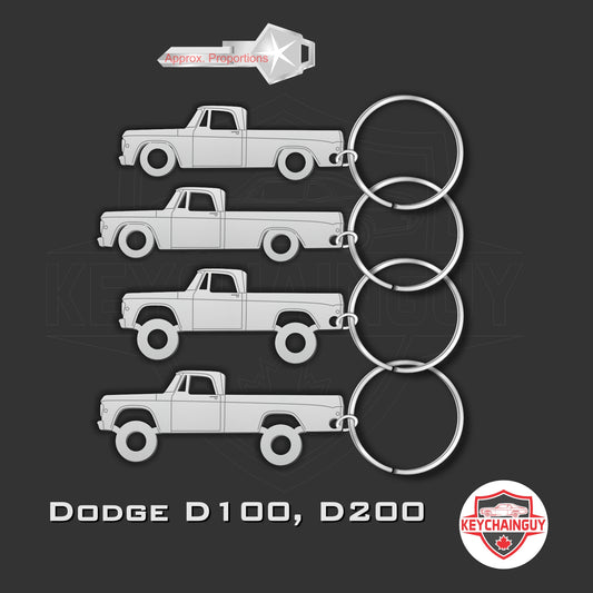 1961 - 1965 Dodge D100 - D200 Sweptline