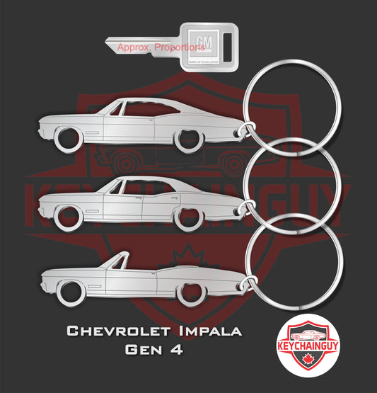 1967 Chevrolet Impala, 2 Door or 4 Door or Convertible Gen 4