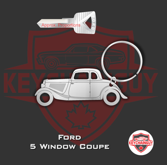 1931 - 1932 Ford 5 Window Coupe