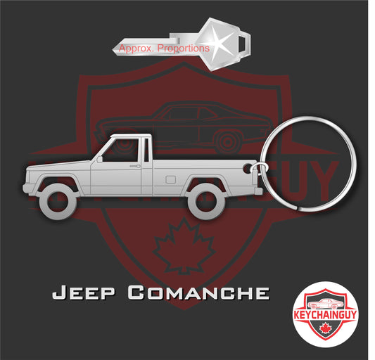 1986 - 1992 Jeep Comanche Keychain