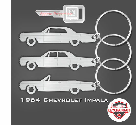 1964 Chevrolet Impala Hardtop, 4 Door and Ragtop