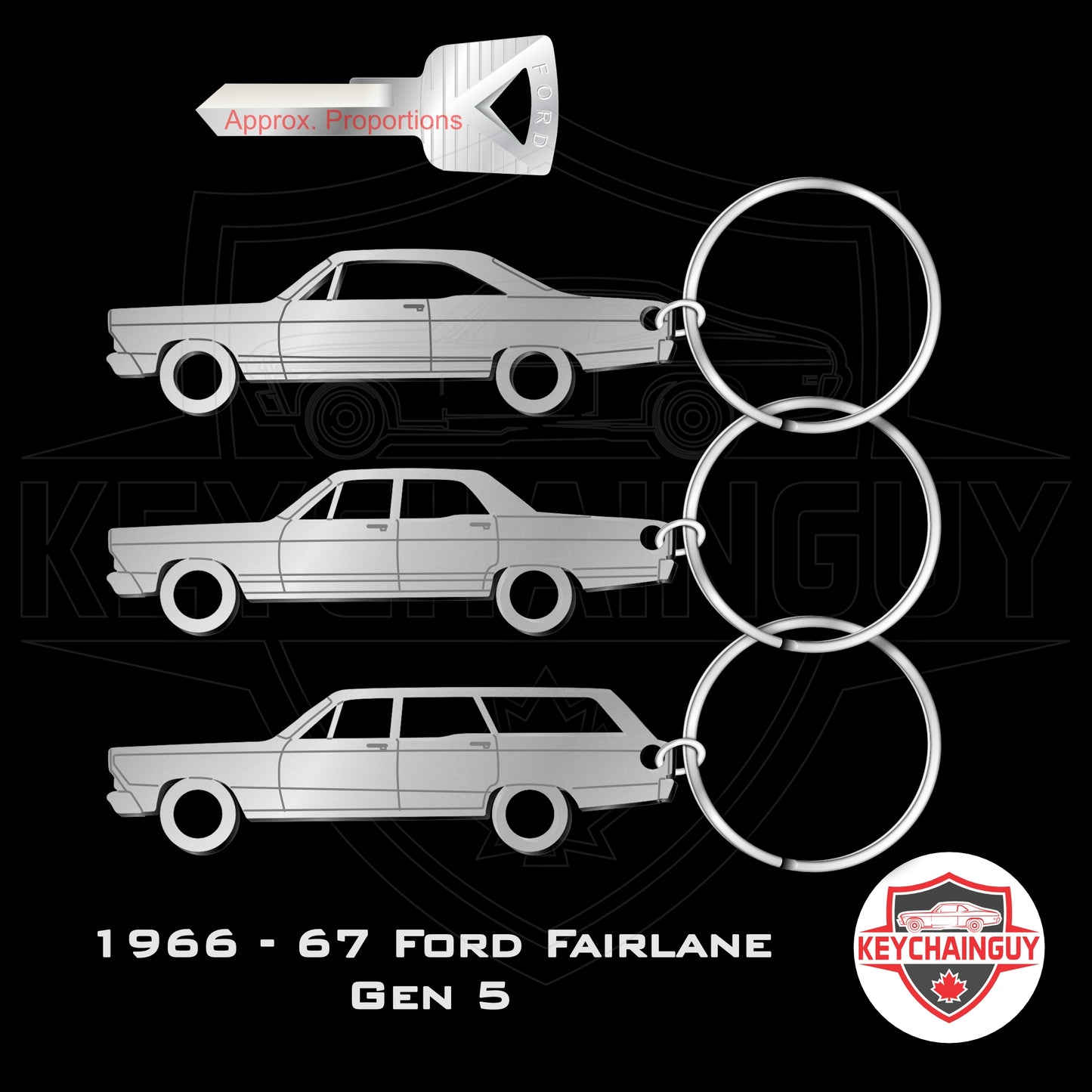 1966 - 1967 Ford Fairlane 2 Door, 4 Door, Wagon (Gen 5)