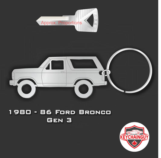 1980 - 1986 Ford Bronco Gen 3