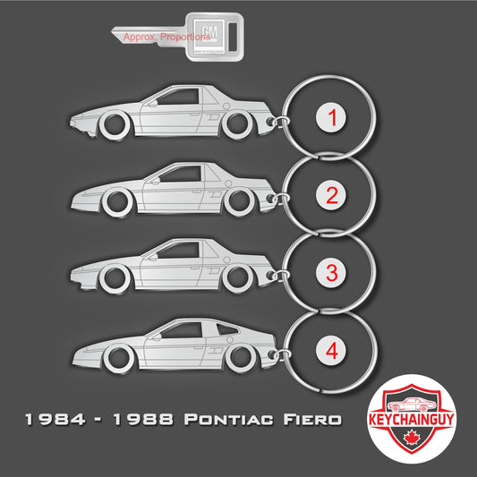 1984 - 1988 Pontiac Fiero