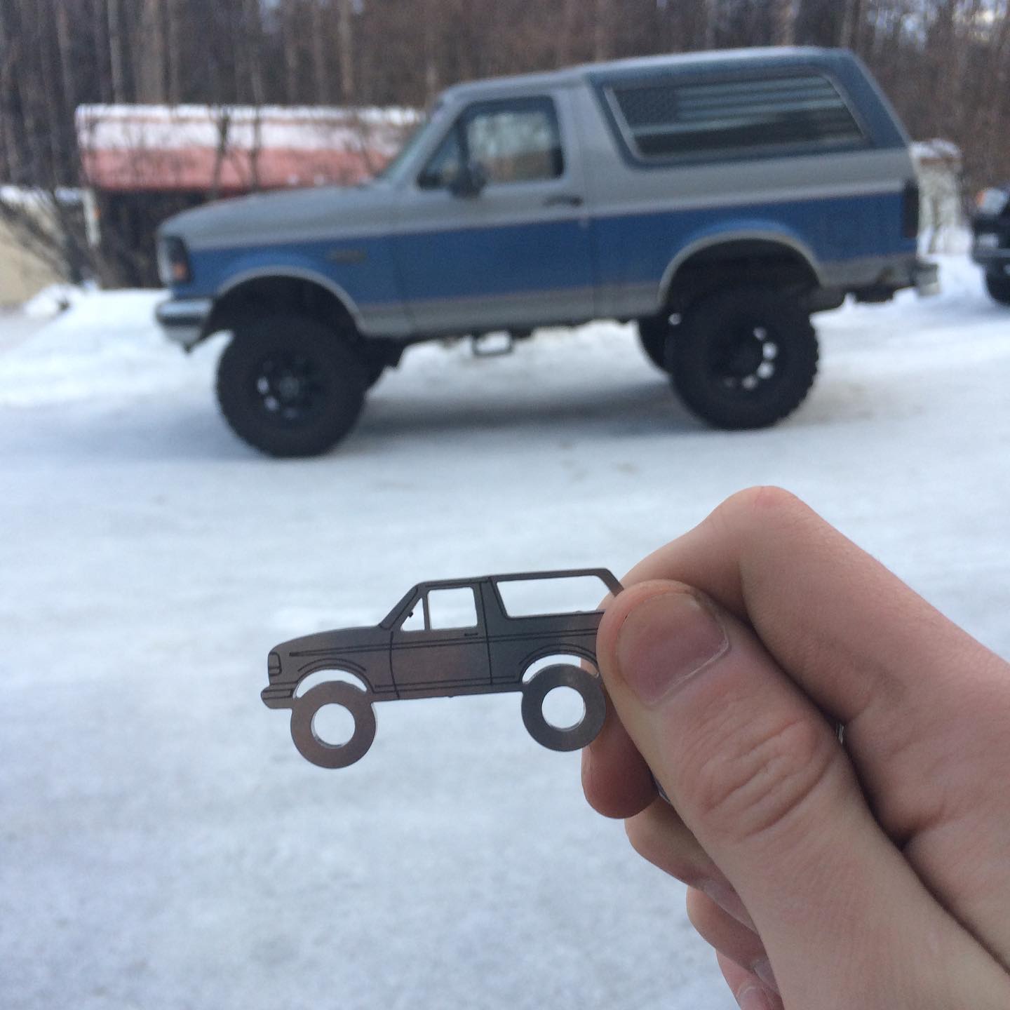 obs ford keychain