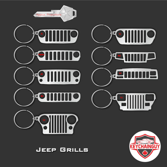 Iconic Jeep Grills