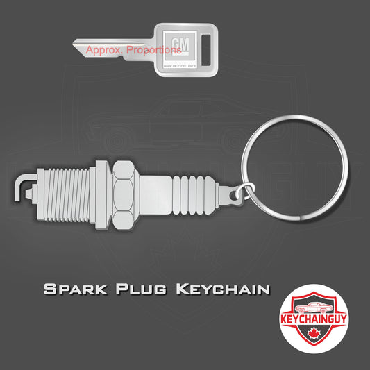 Spark Plug Keychain
