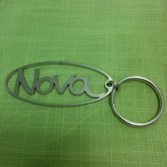 Chevy Nova logo Keychain