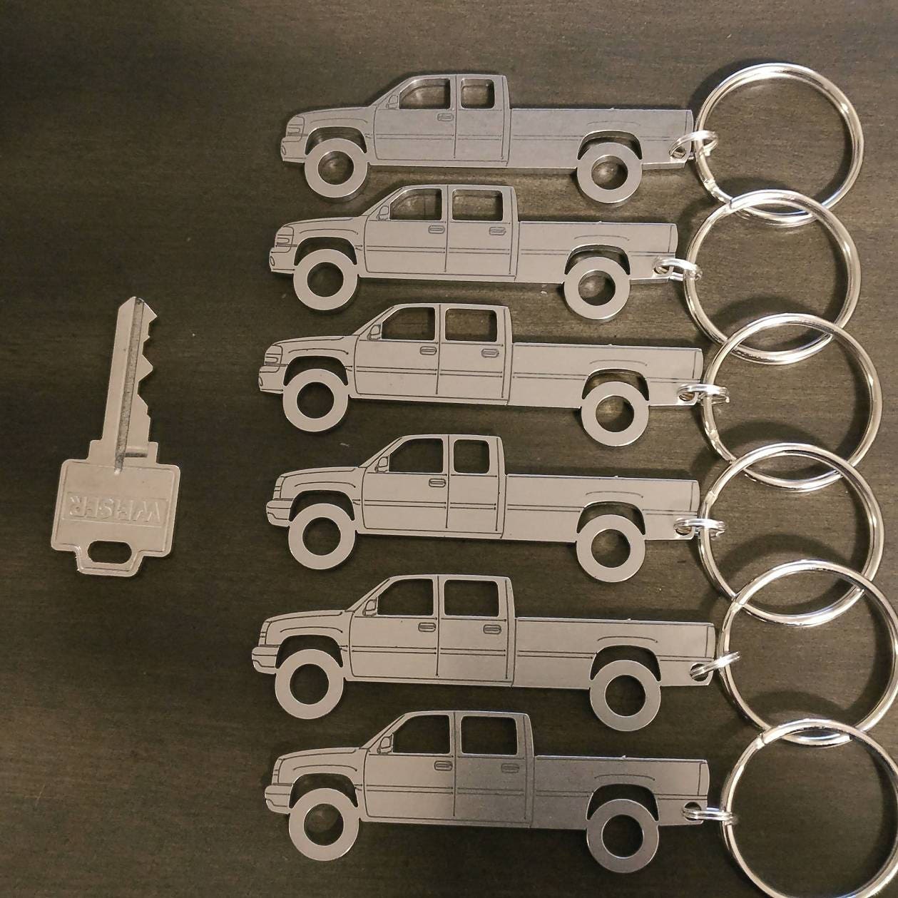  GMC NBS Truck Keychain