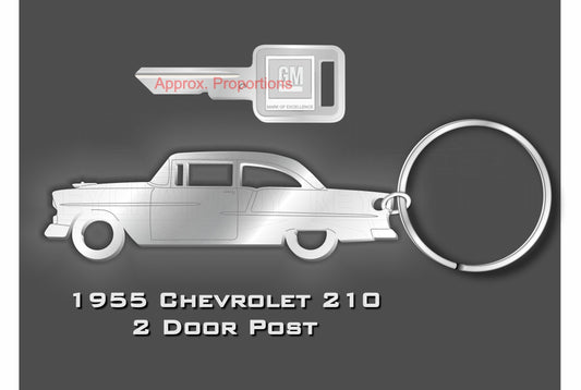 1955 Chevy Bel-Air 210 2 Door Post